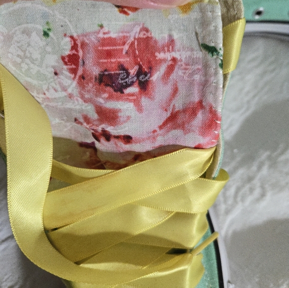 Custom Converse All Star High Tops women's size 8 - Picture 7 of 7